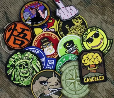 3D Embroidered Patches